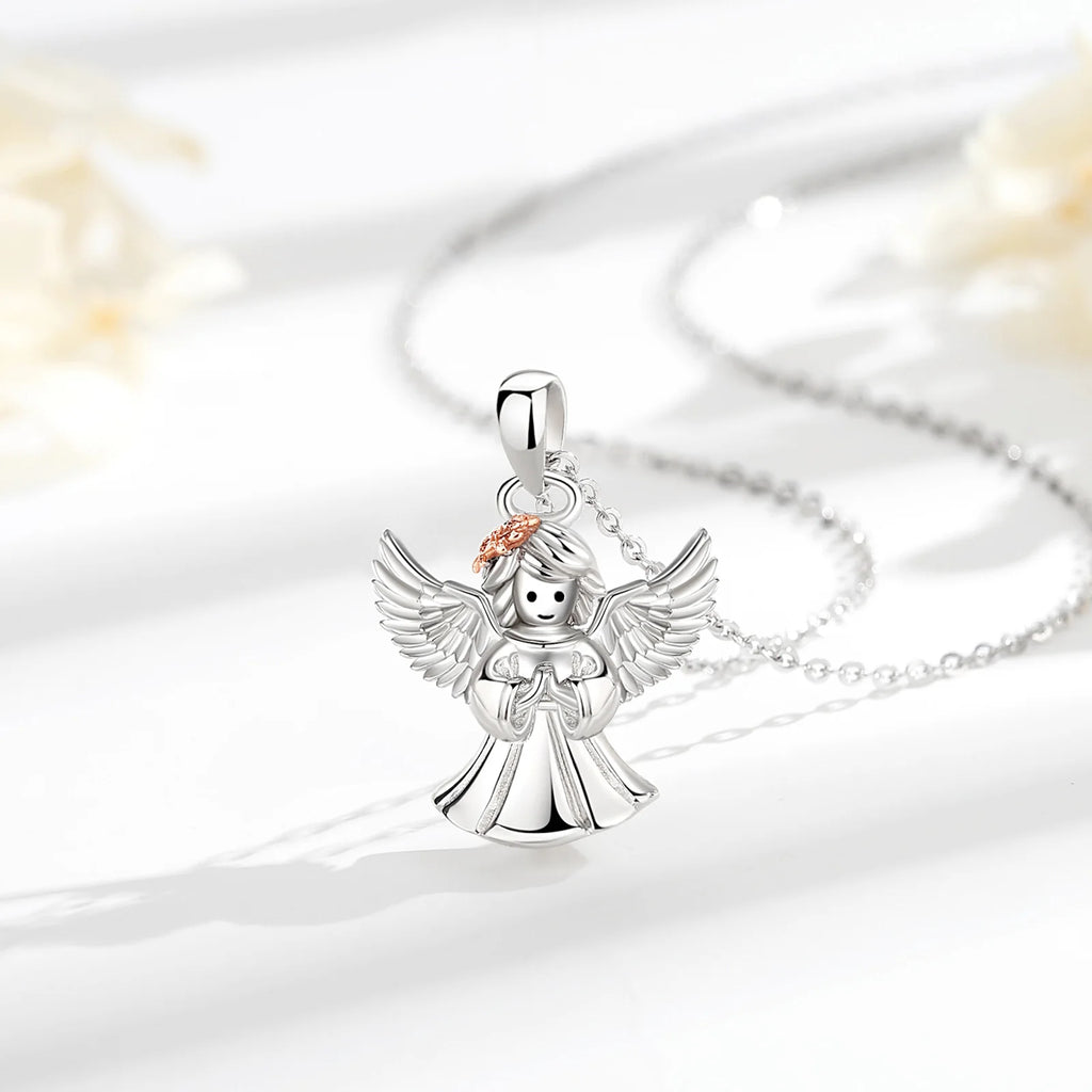 Necklace Praying Angel