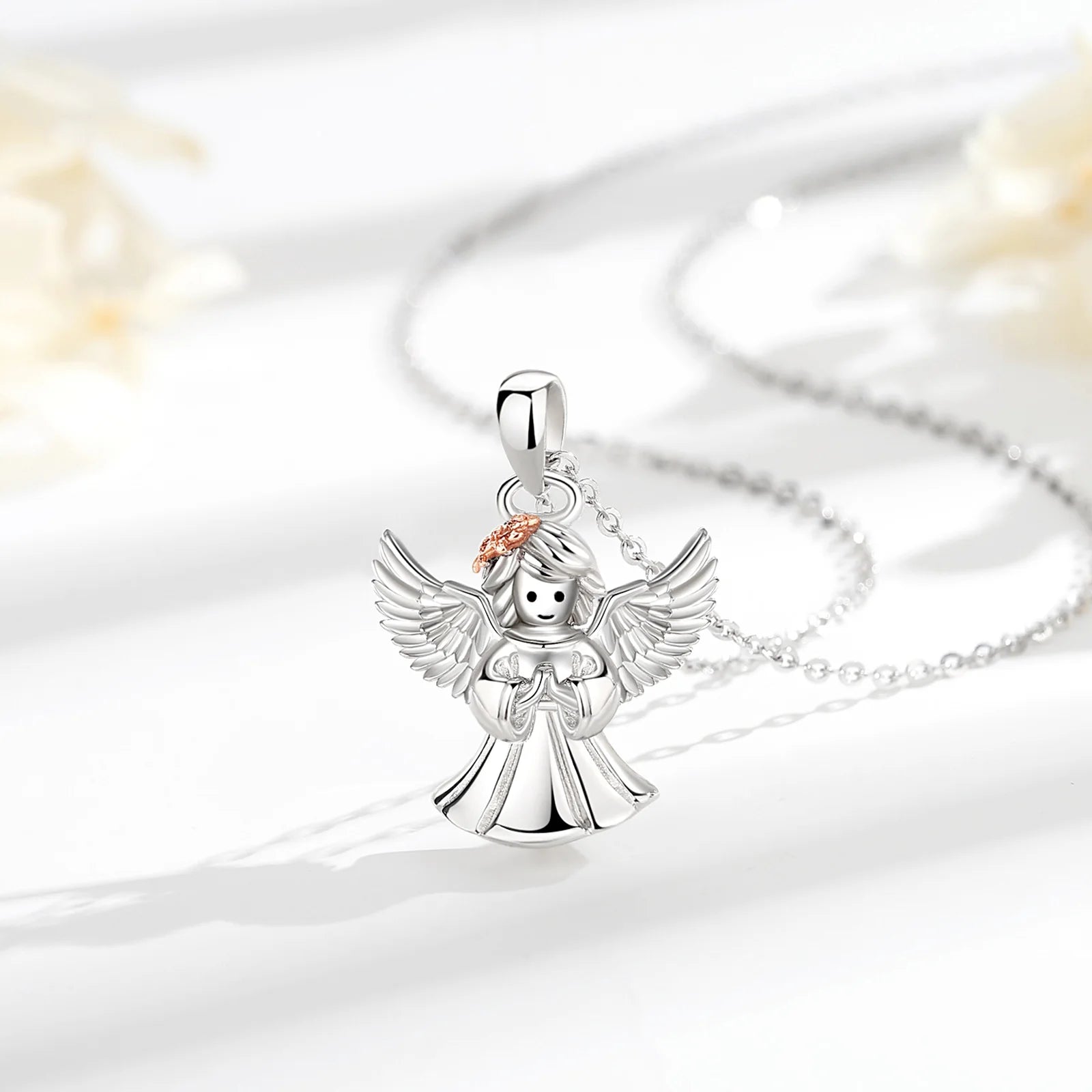 Necklace Praying Angel