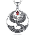 Necklace Phoenix Sun Sterling Silver