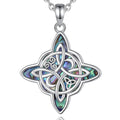 Necklace Mystic Witch Knot Abalone