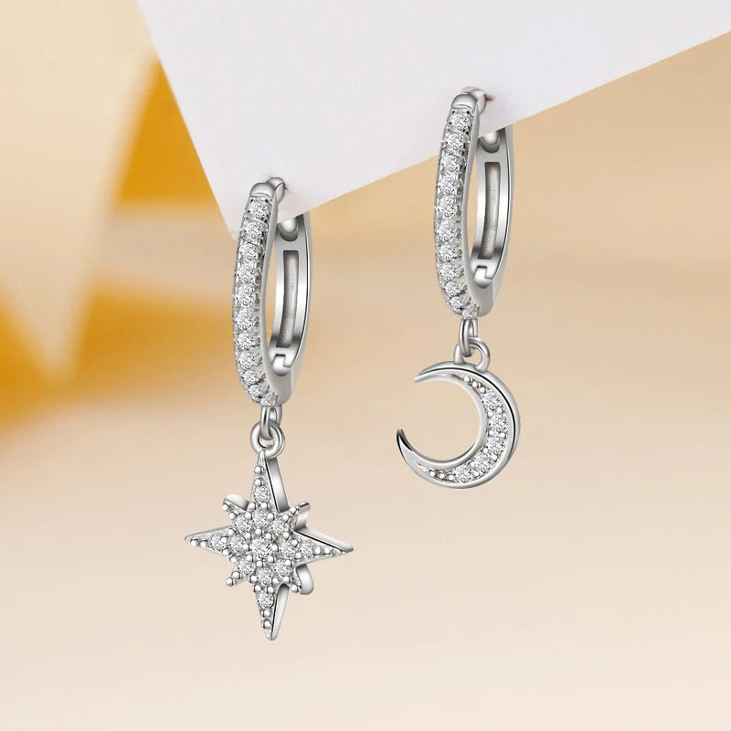 Earrings Starlight Crescent