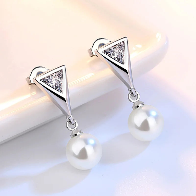 Earrings Brilliance Zircon Stud
