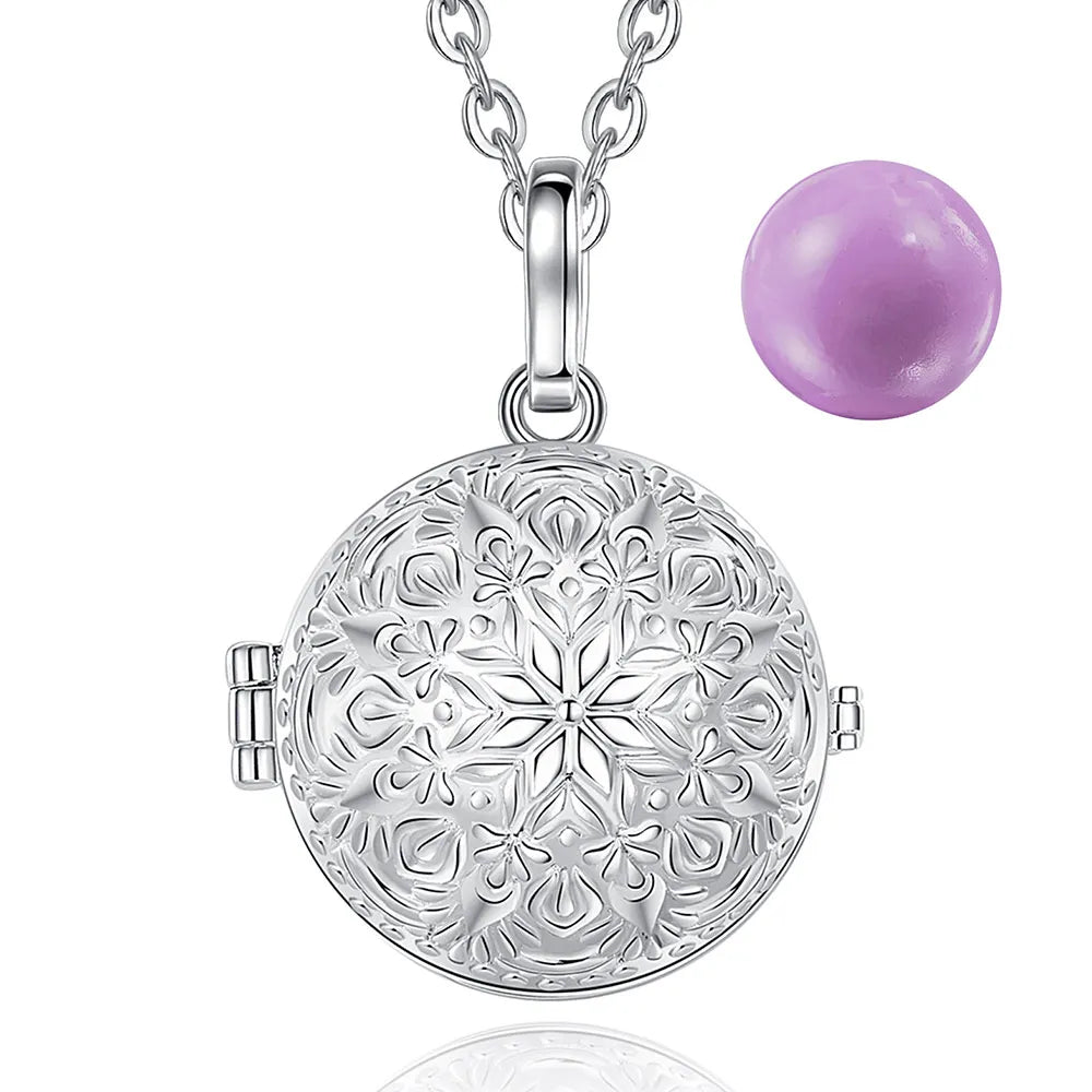 Necklace Snowflake Harmony Bola