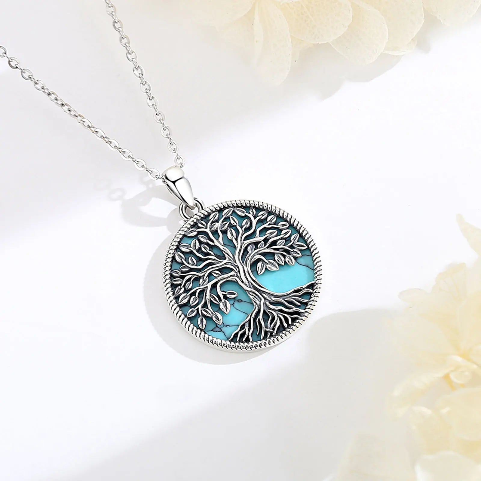 Necklace Turquoise Tree of Life