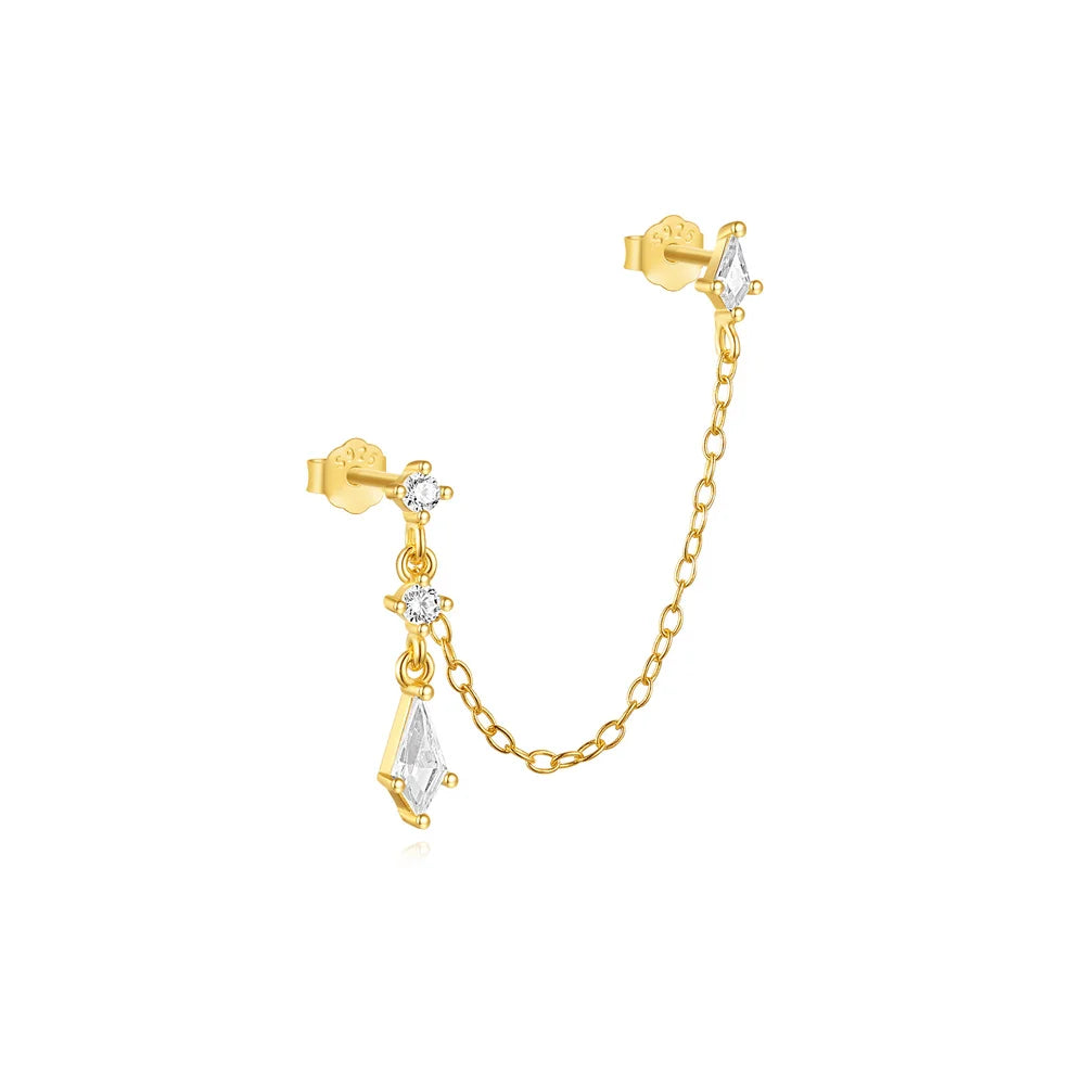 Earrings Marquise Tassel