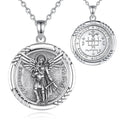 Necklace Saint Gabriel Archangel Medallion