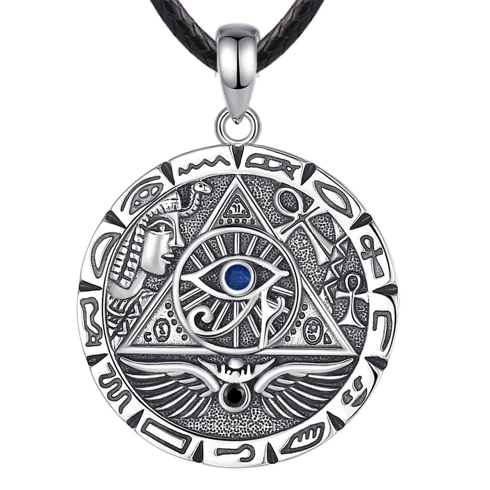Necklace Illuminati Evil Eye Amulet