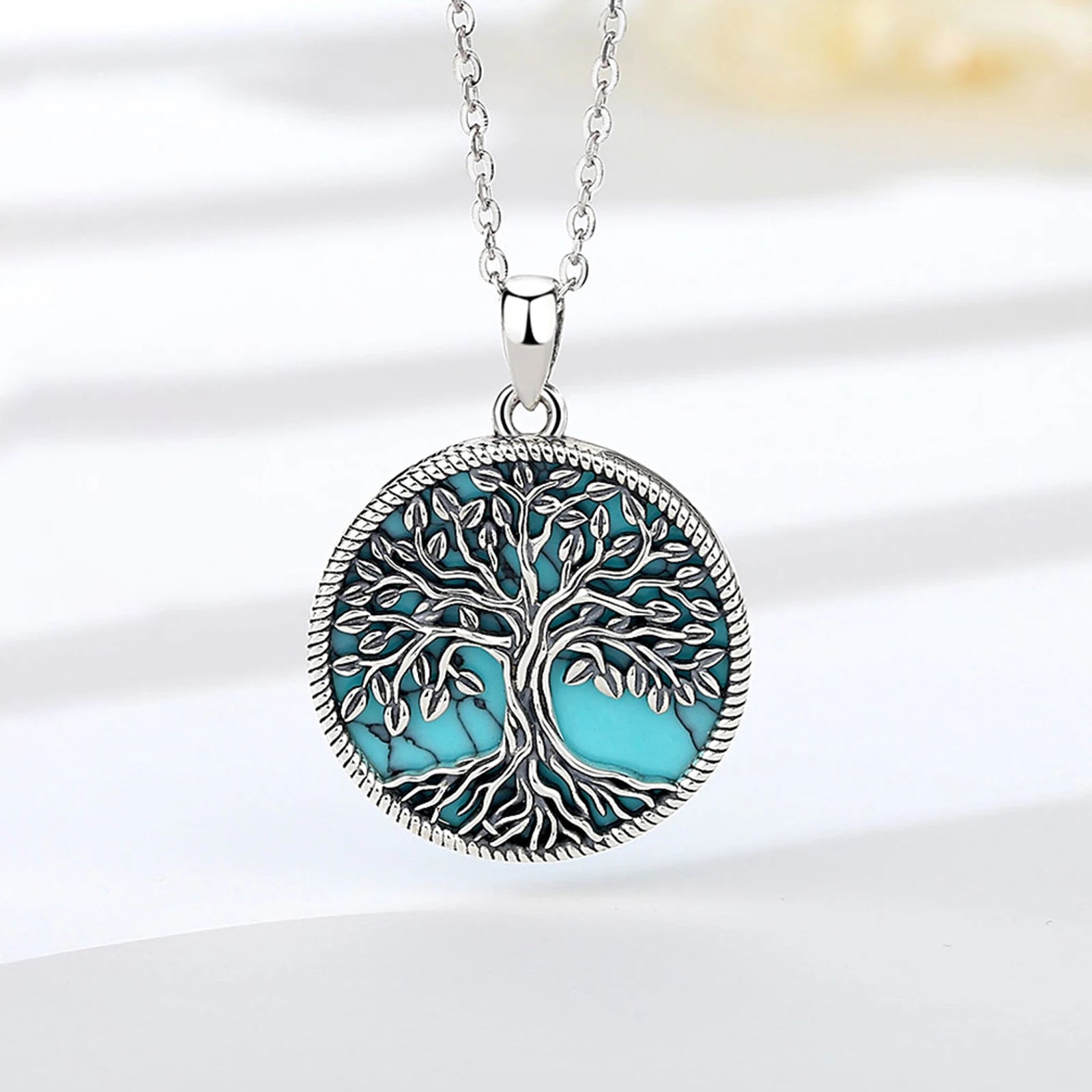 Necklace Turquoise Tree of Life