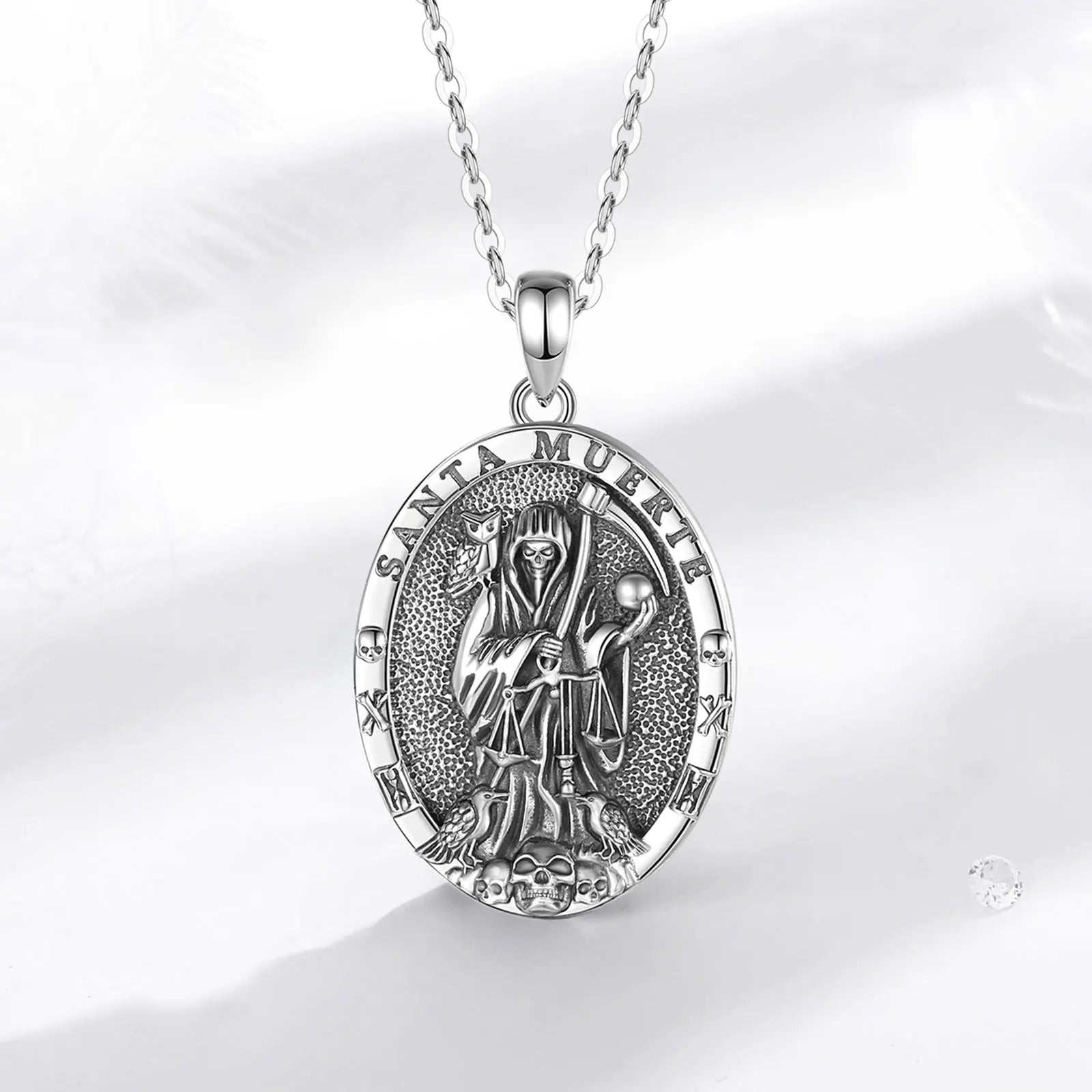 Necklace Santa Muerte