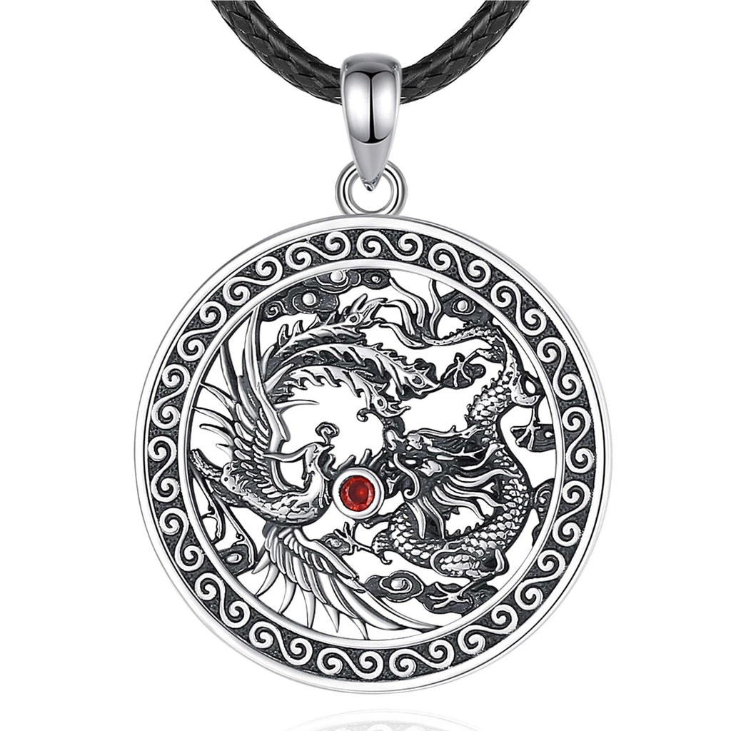 Necklace Phoenix Dragon
