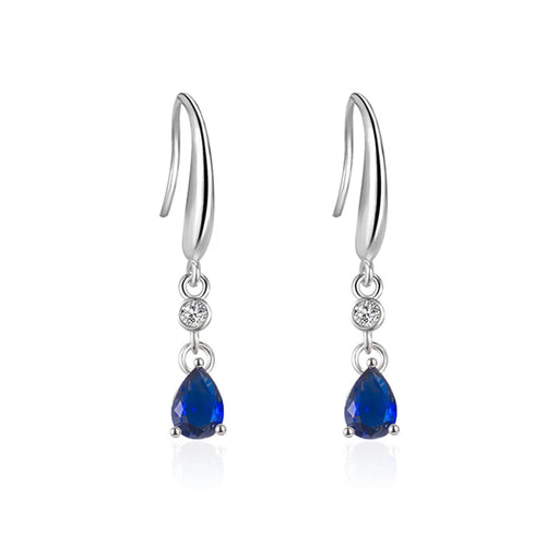 Earrings Azure Teardrop