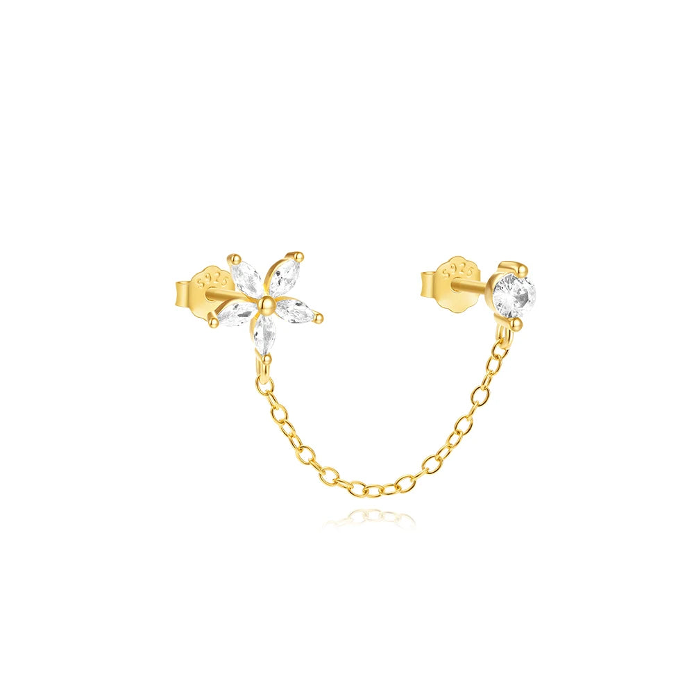 Earrings Marquise Tassel