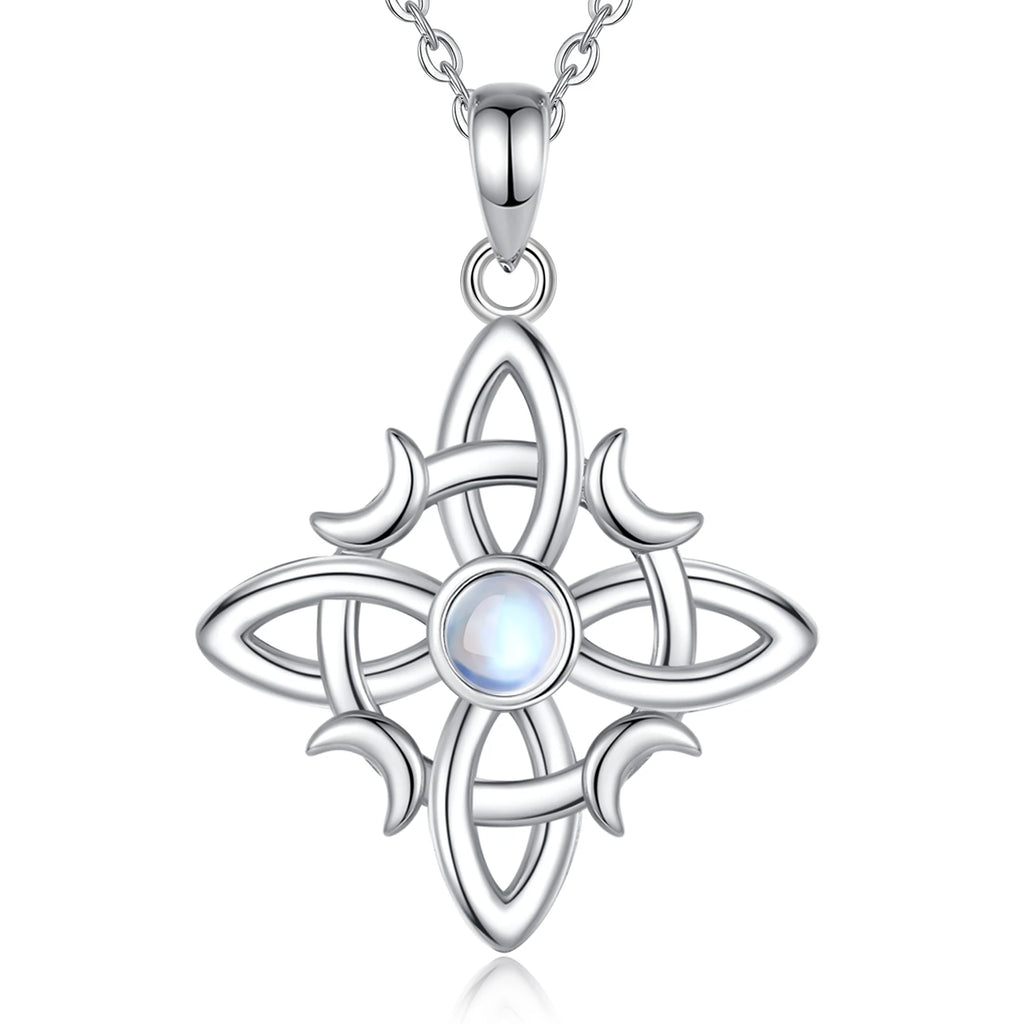 Necklace Celtic Witch Knot