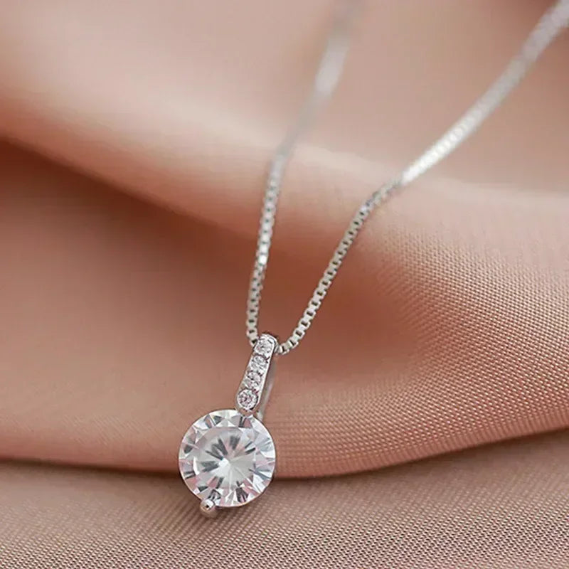 Necklace Radiance Zircon Pendant