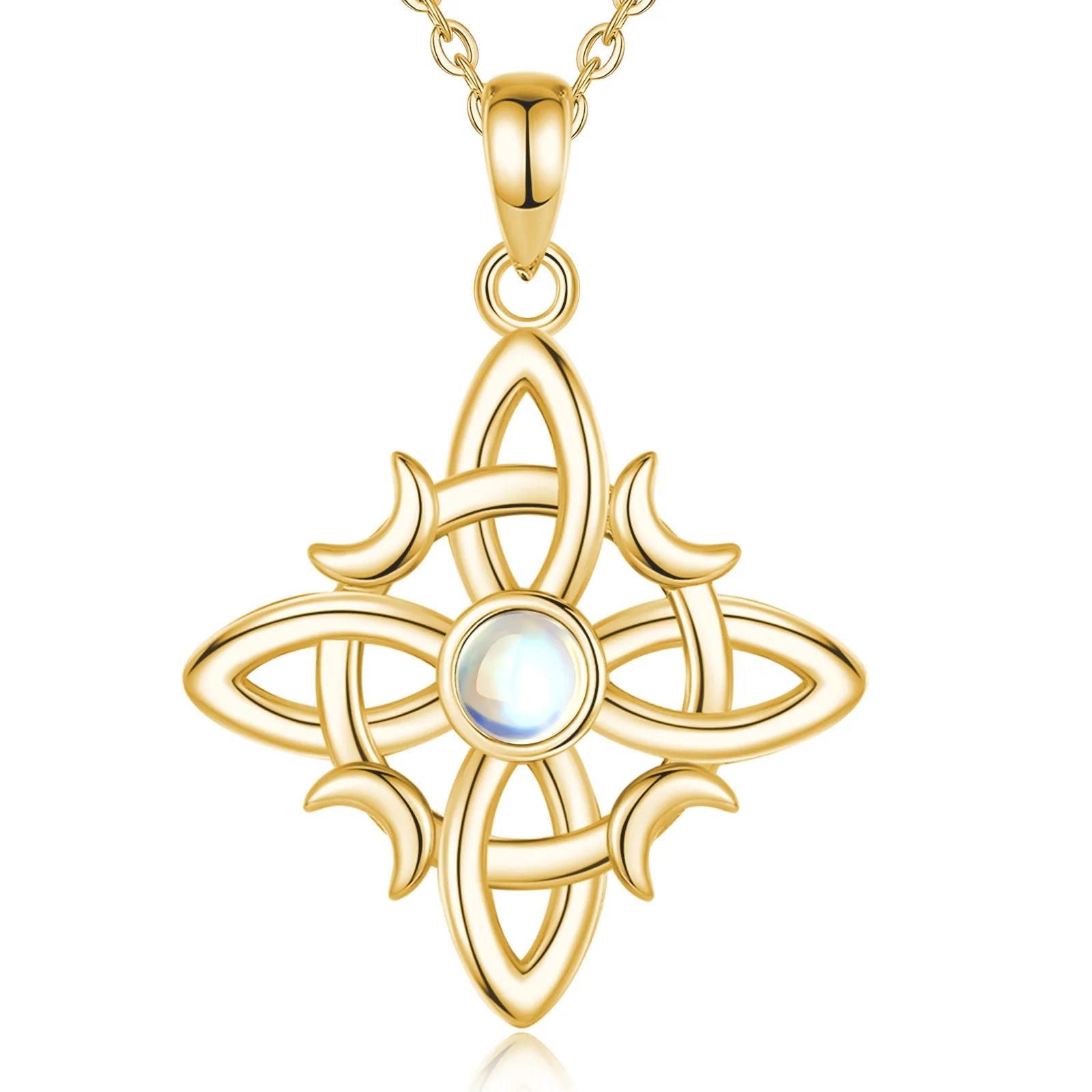 Necklace Celtic Witch Knot