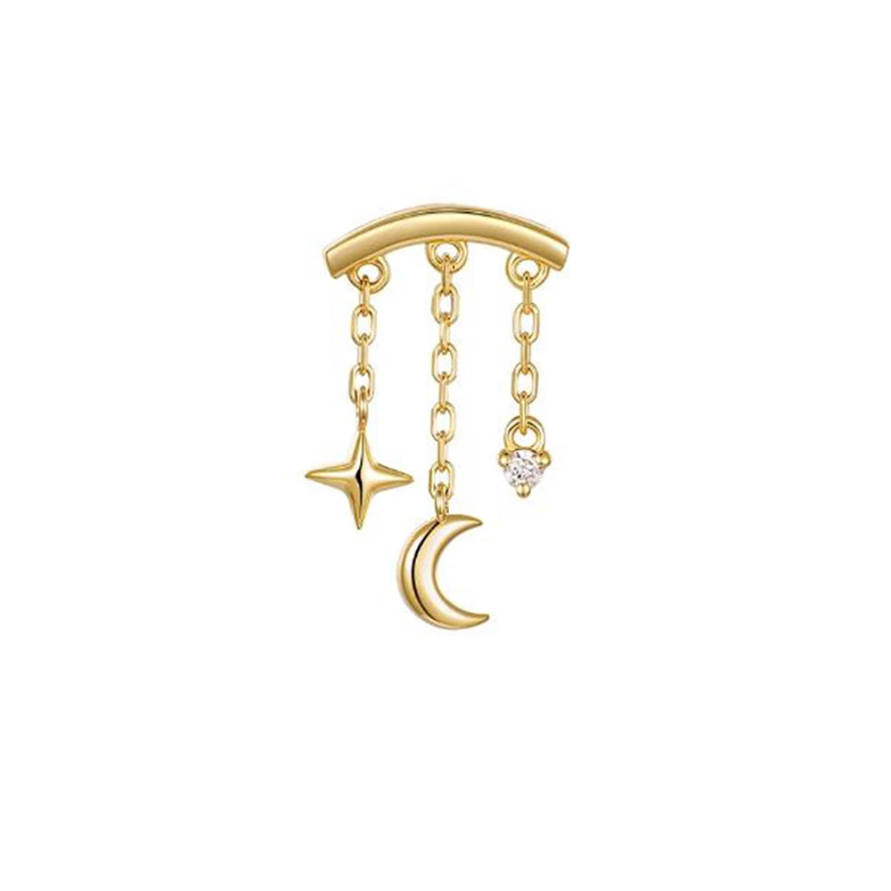 Earrings Marquise Tassel