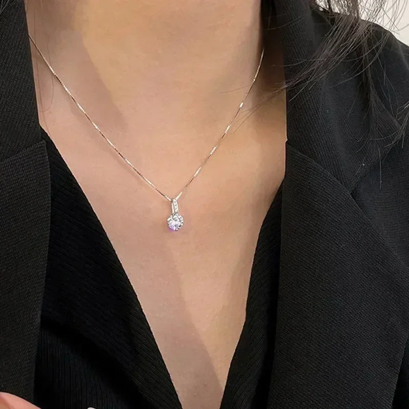 Necklace Radiance Zircon Pendant