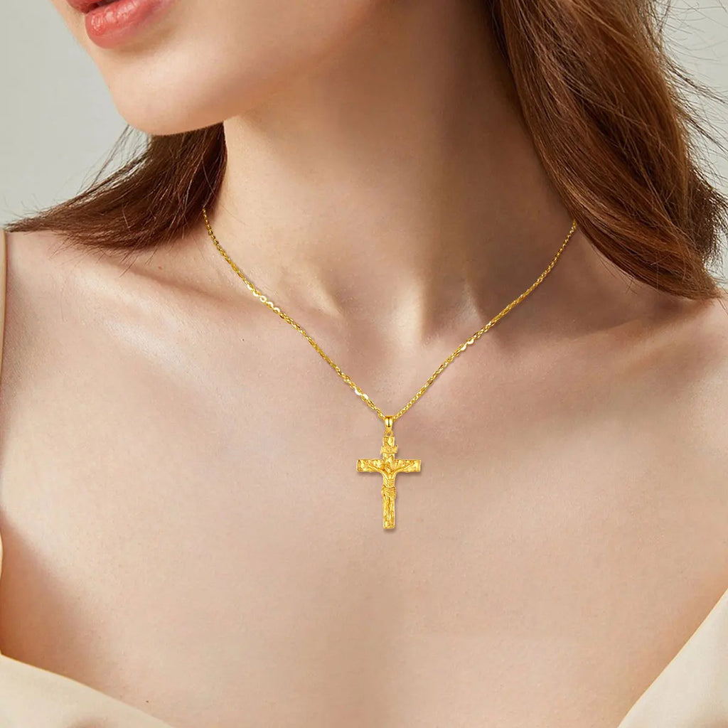 Necklace Gold Crucifix