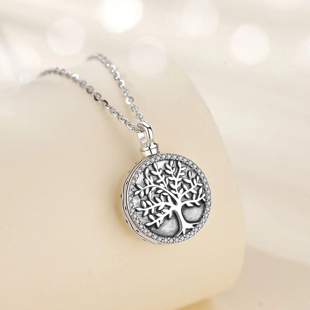 Necklace Tree of Life Memorial Heart