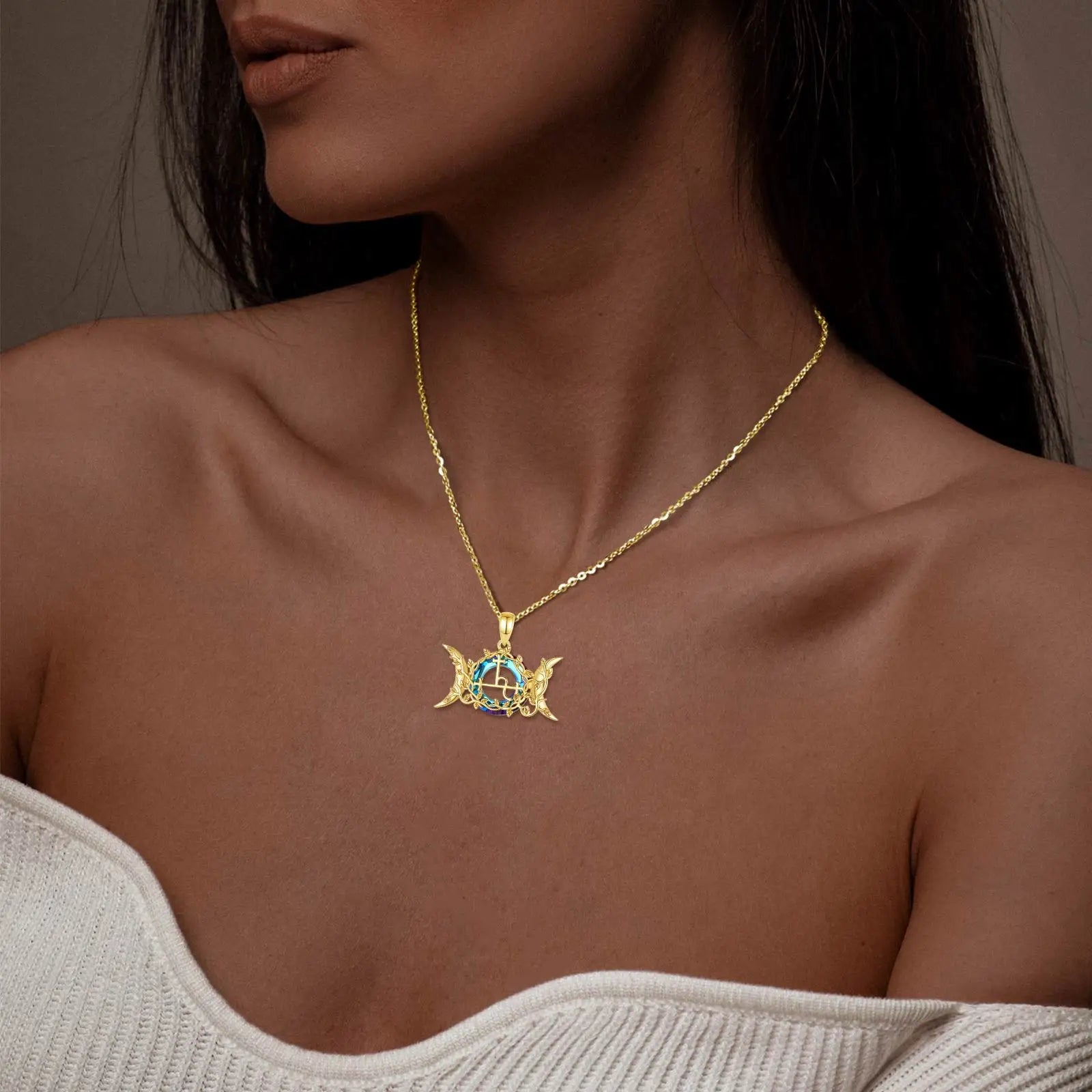 Necklace Lilith Moon Goddess