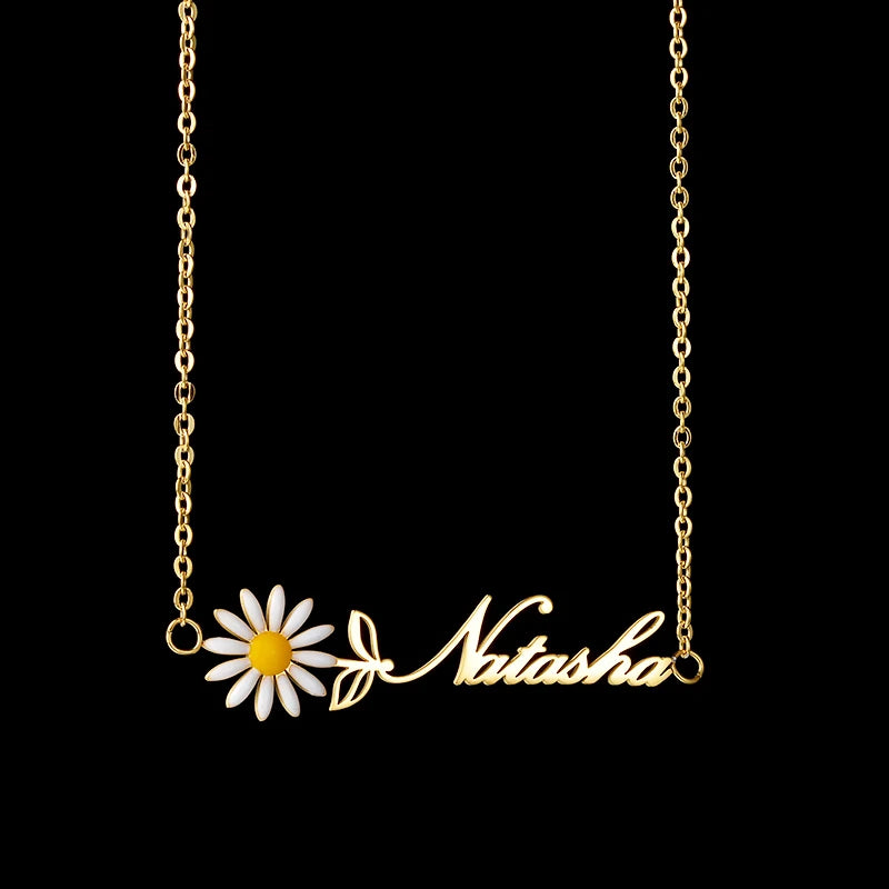 Necklace Personalized Heart Name