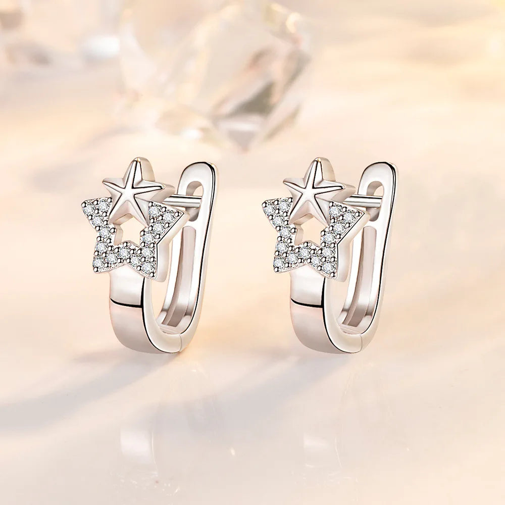 Earrings Brilliance Zircon Stud