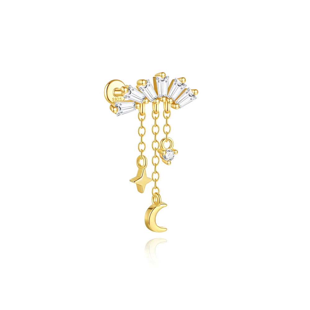 Earrings Marquise Tassel
