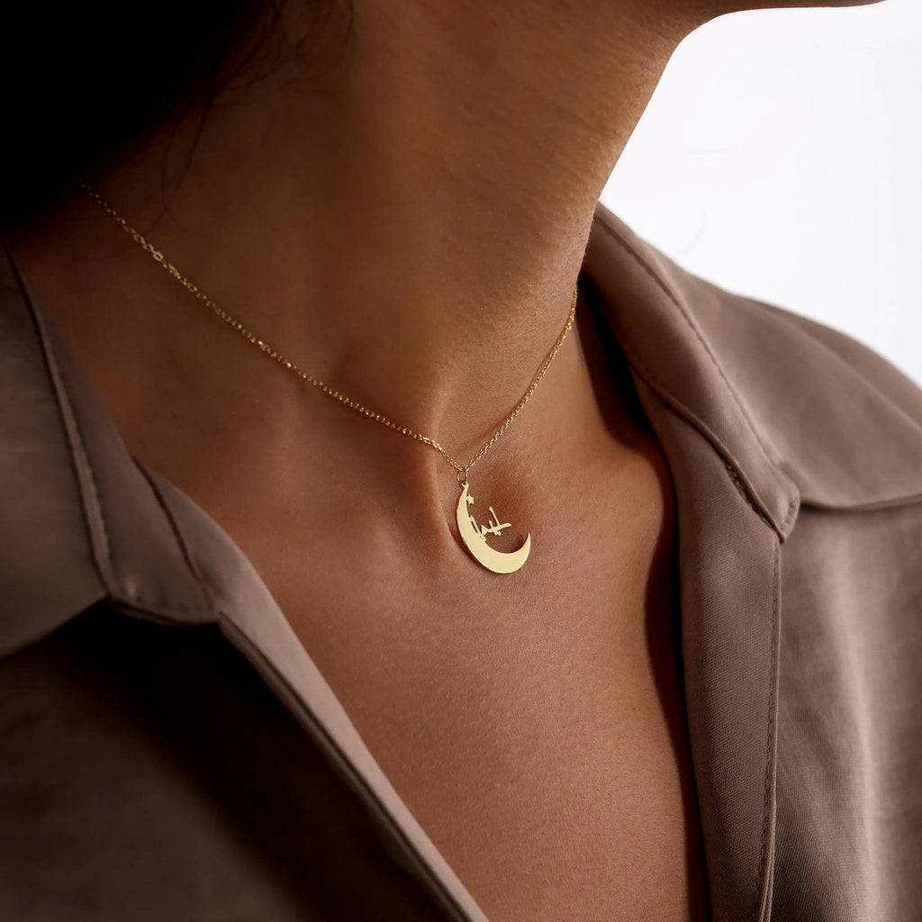 Necklace Arabic Script
