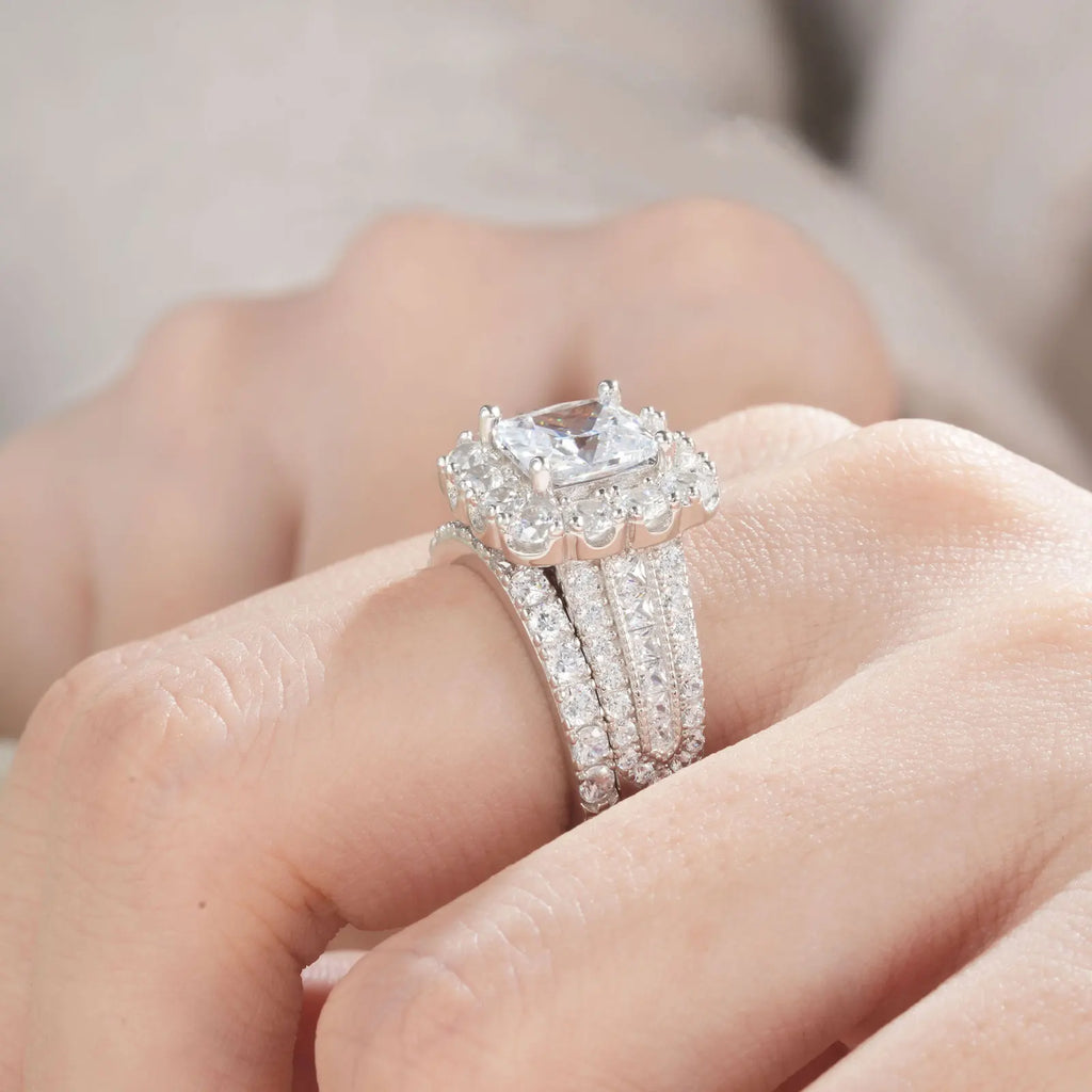 Ring Celeste Princess Cut Bridal