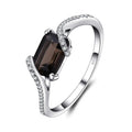 Ring Smoky Quartz Elegance
