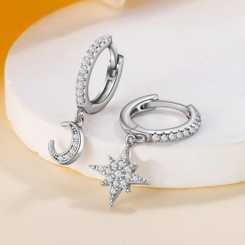 Earrings Starlight Crescent