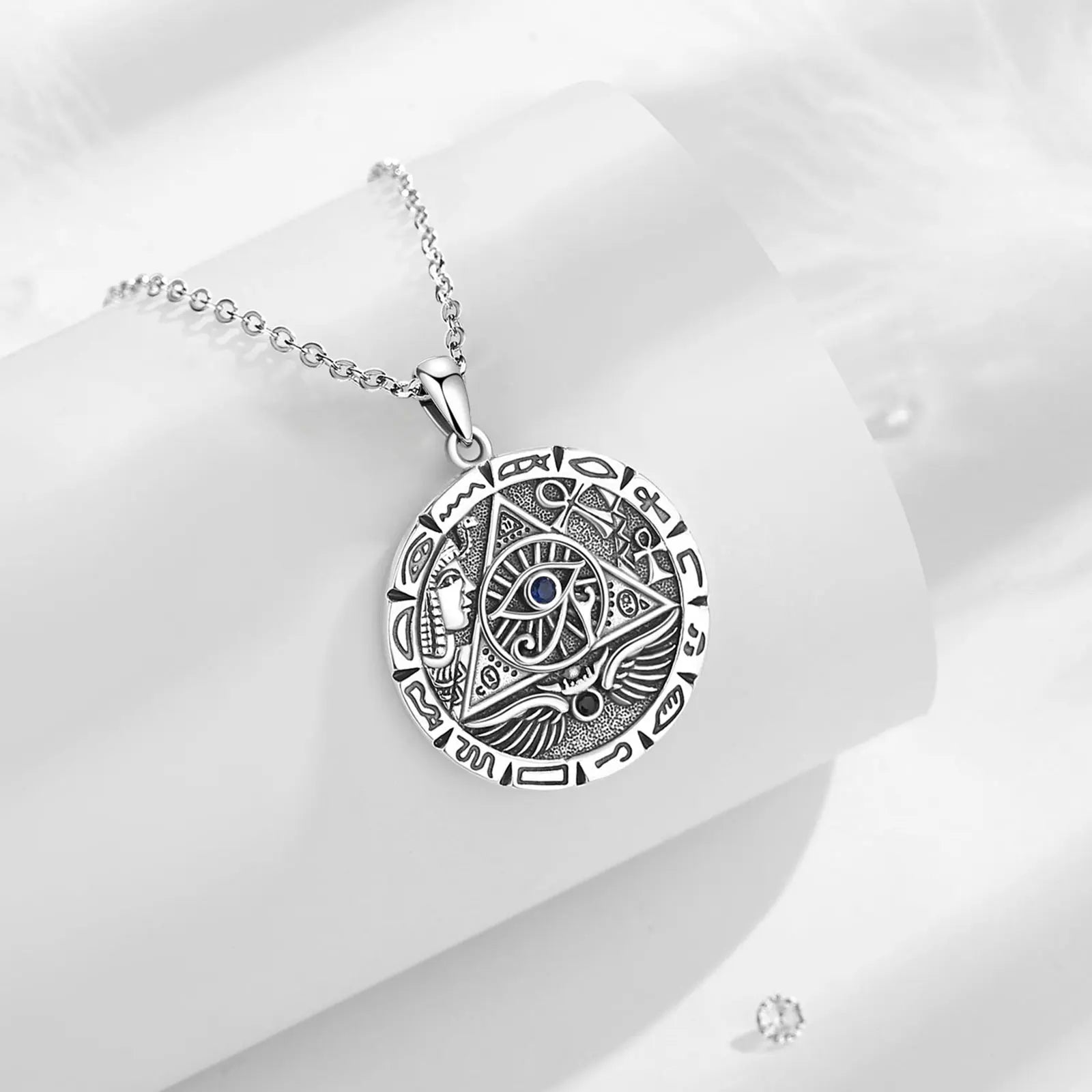 Necklace Illuminati Evil Eye Amulet