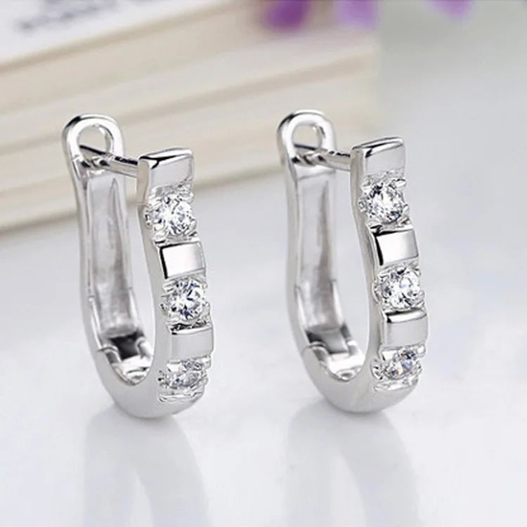 Earrings Brilliance Zircon Stud