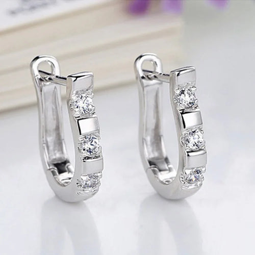 Earrings Brilliance Zircon Stud