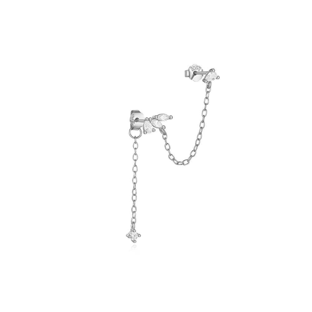 Earrings Marquise Tassel
