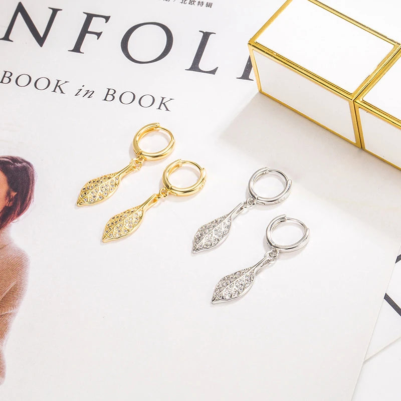 Earrings Forest Glow Crystal