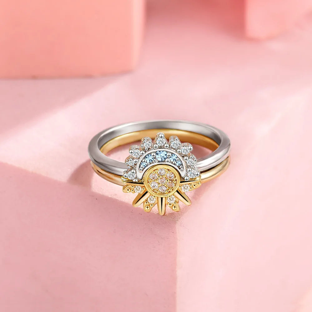 Ring Sun & Moon Promise