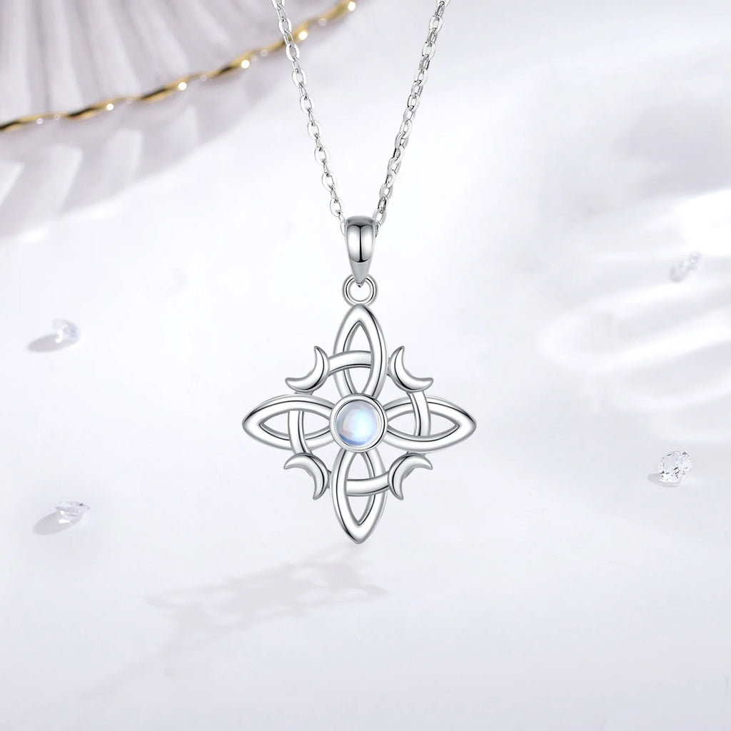Necklace Celtic Witch Knot