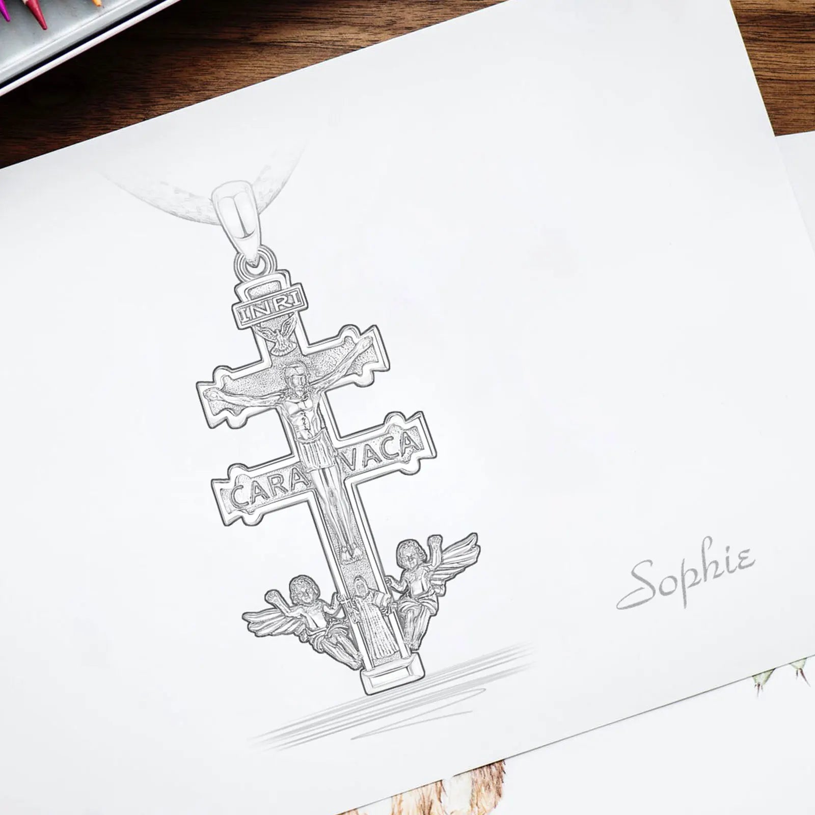 Necklace Caravaca Cross