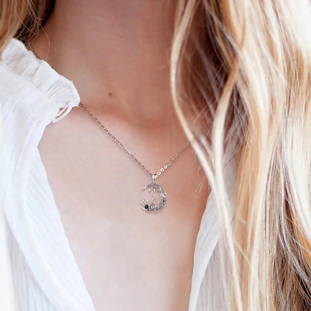 Necklace Lilith Sigil Moon