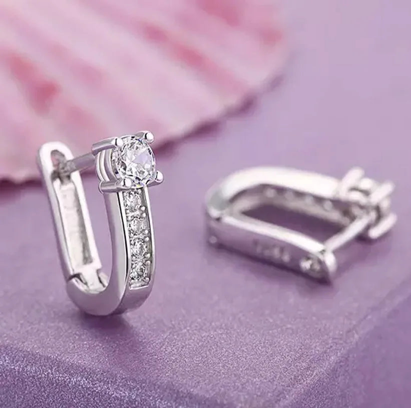 Earrings Brilliance Zircon Stud