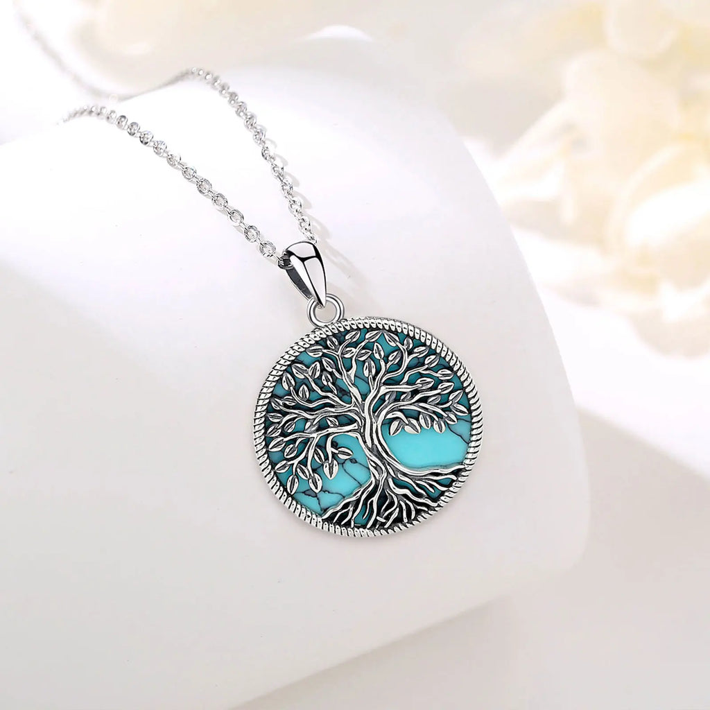 Necklace Turquoise Tree of Life