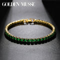 Bracelet Green Tennis