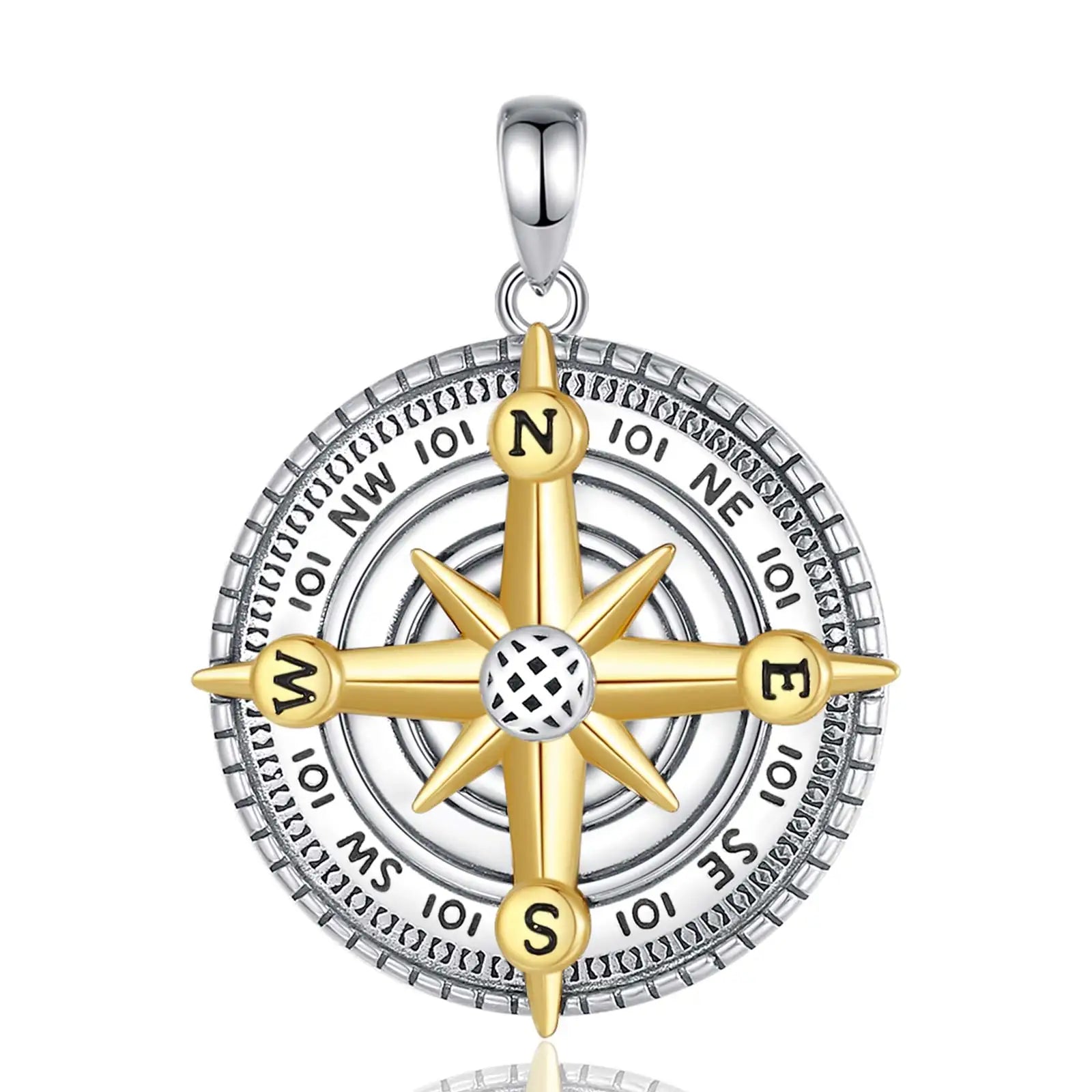 Necklace Compass Pendant