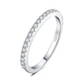 Ring Moissanite Half Eternity