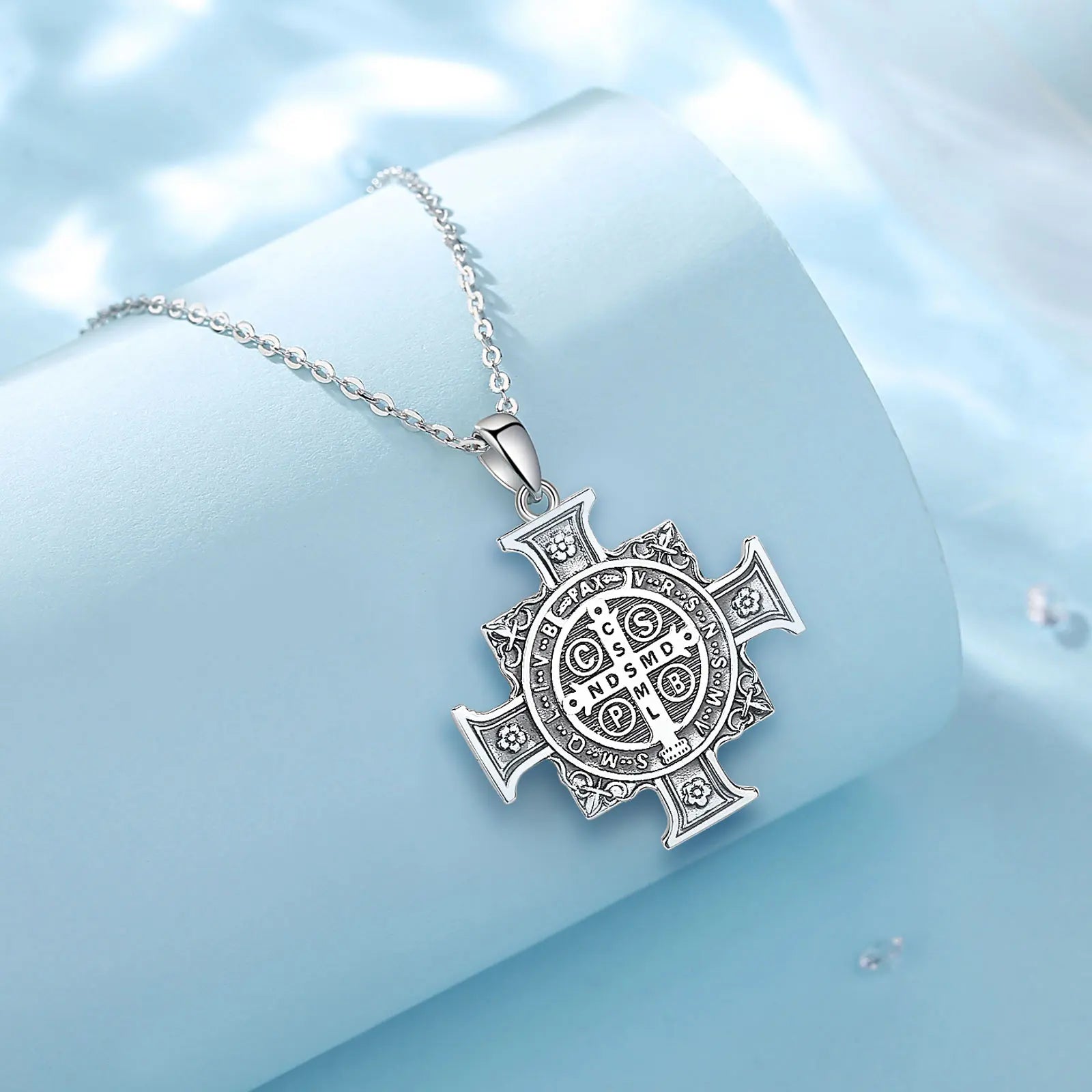 Necklace Saint Benedict Cross