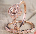Rings Rose Gold Sparkle