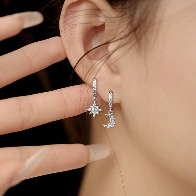 Earrings Starlight Crescent
