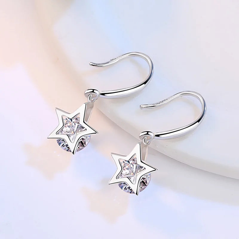 Earrings Brilliance Zircon Stud