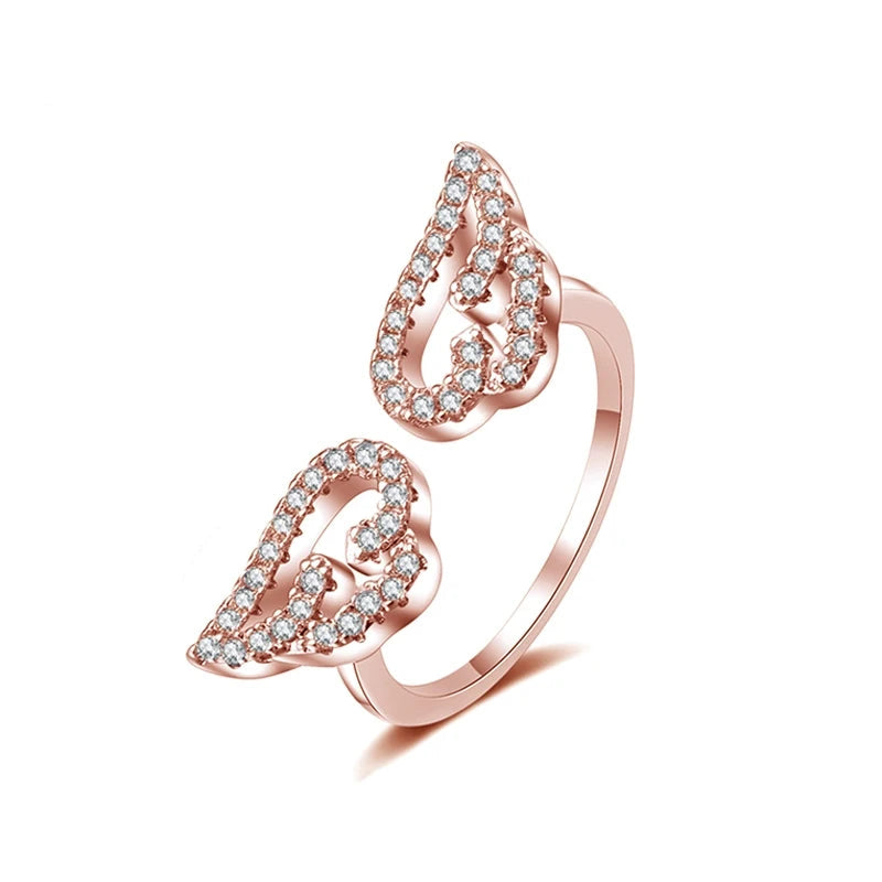 Ring Angel Wing Feather